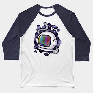 The Static of Space Baseball T-Shirt